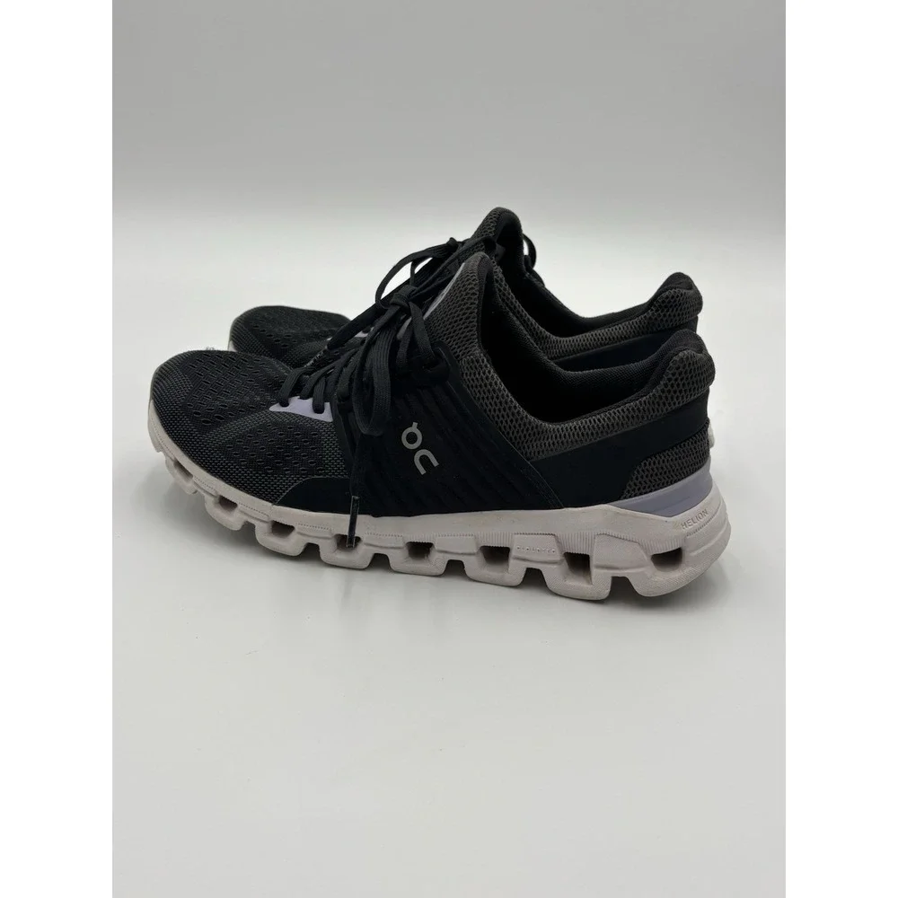 On Cloudswift Women's Running Shoe Sneaker in Black/Purple Women Size 8